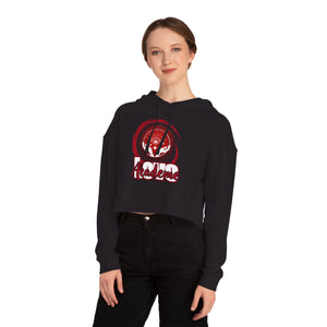 Paniz Cropped Hooded Sweatshirt